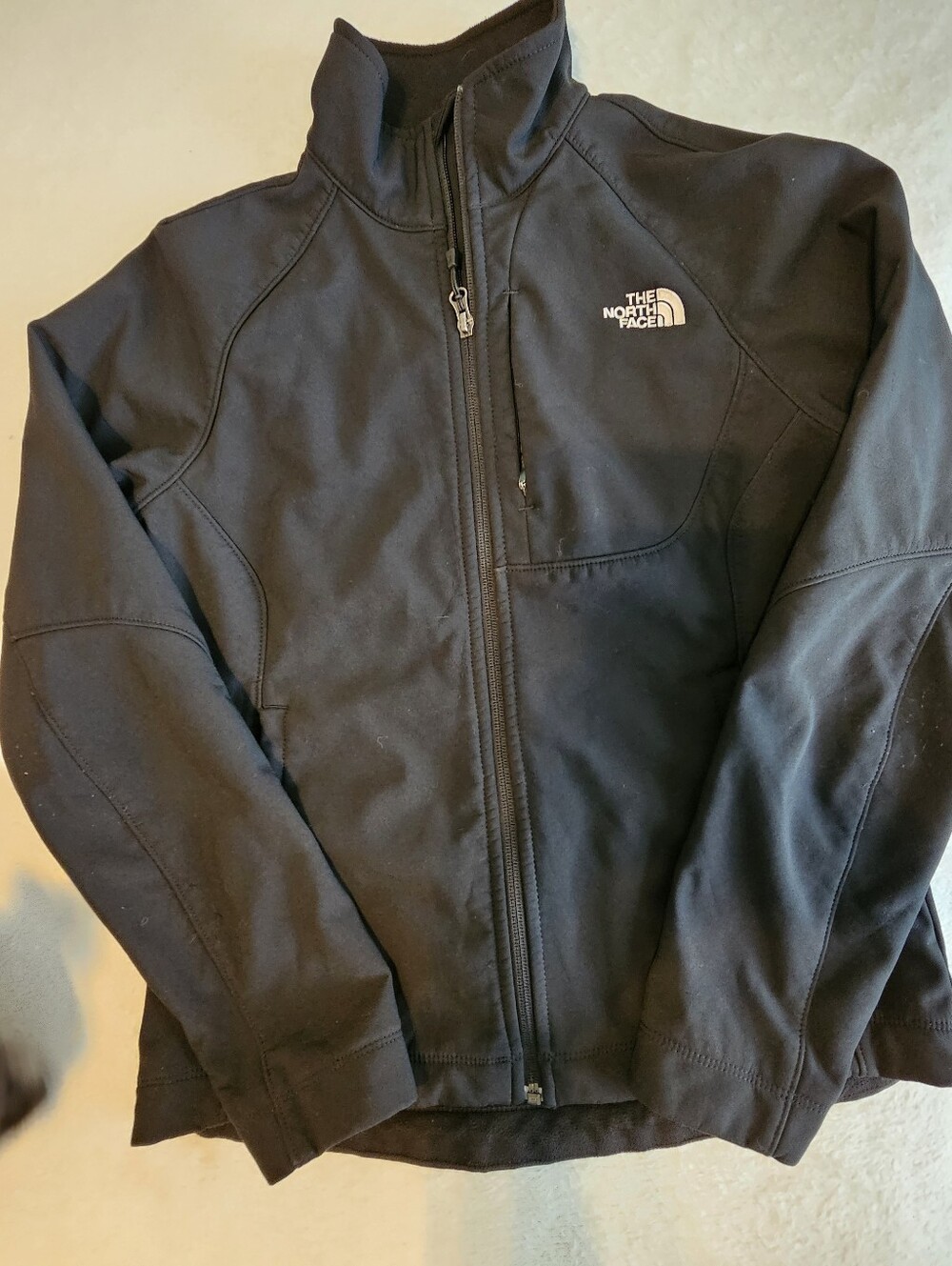 The North Face Black Softshell Jacket